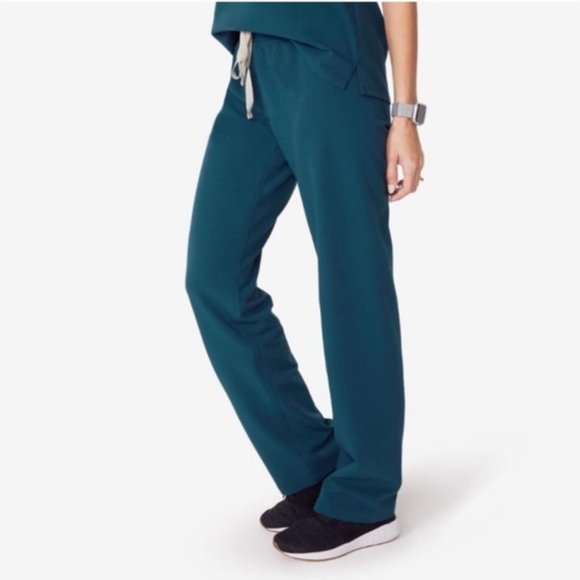 Figs Pants - FIGS Livingston Pacific Blue Limited Edition Work Scrub Pants XS / P